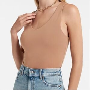 Tan Express Body Contour Bodysuit.